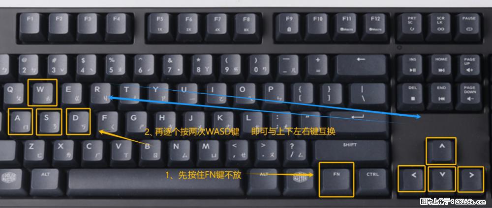 键盘，怎样把wasd键与上下左右方向键互换？ - 生活百科 - 开封生活社区 - 开封28生活网 kaifeng.28life.net